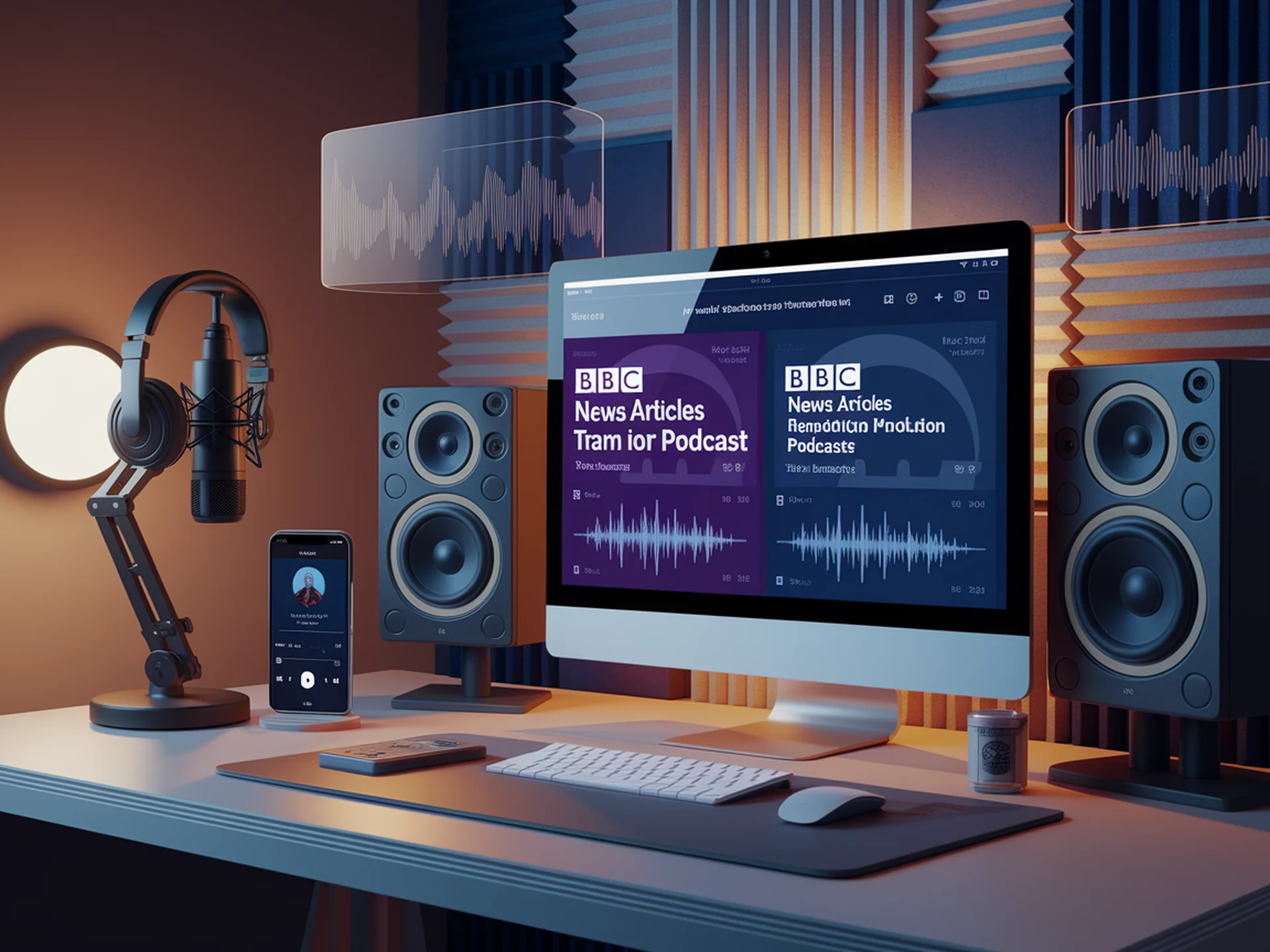 Turn BBC News Into Engaging Podcasts