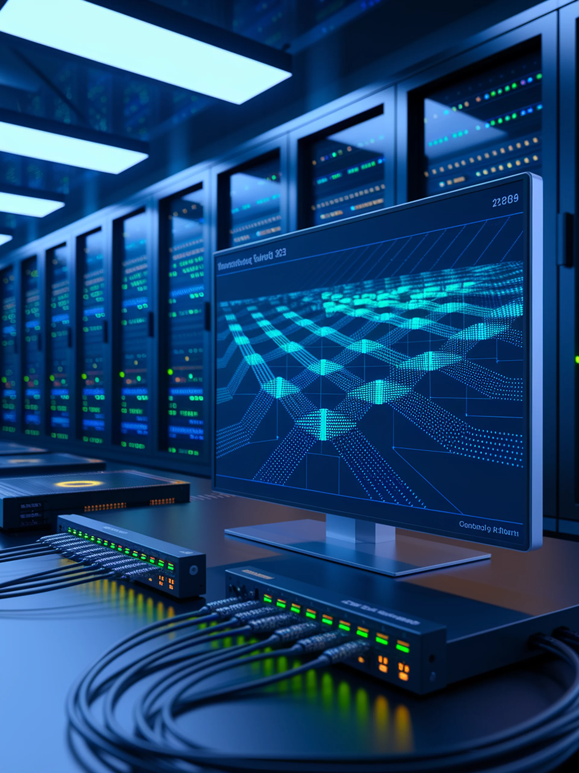 Smart Network Queues with AI