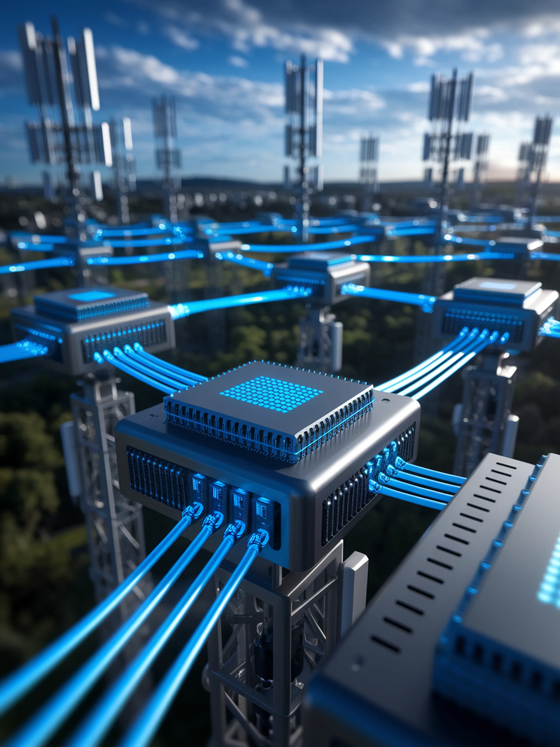 Smart Networks That Learn Privately
