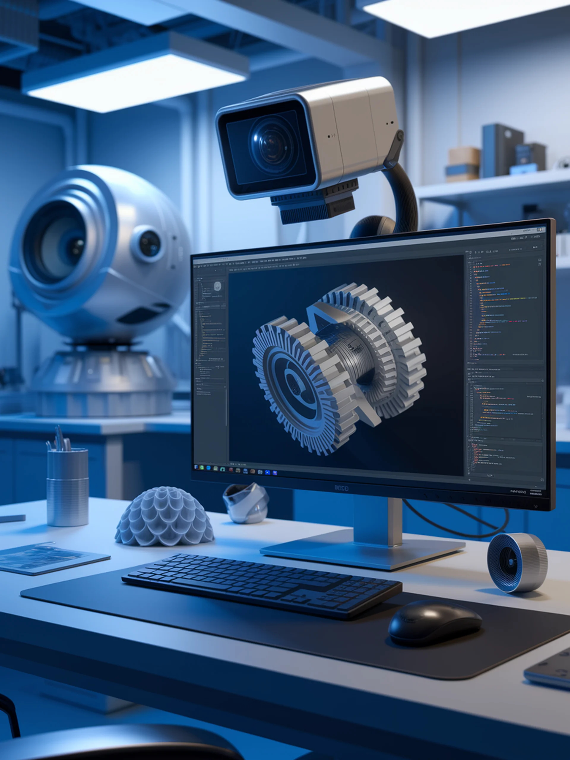 AI-Powered CAD: Vision to 3D Design