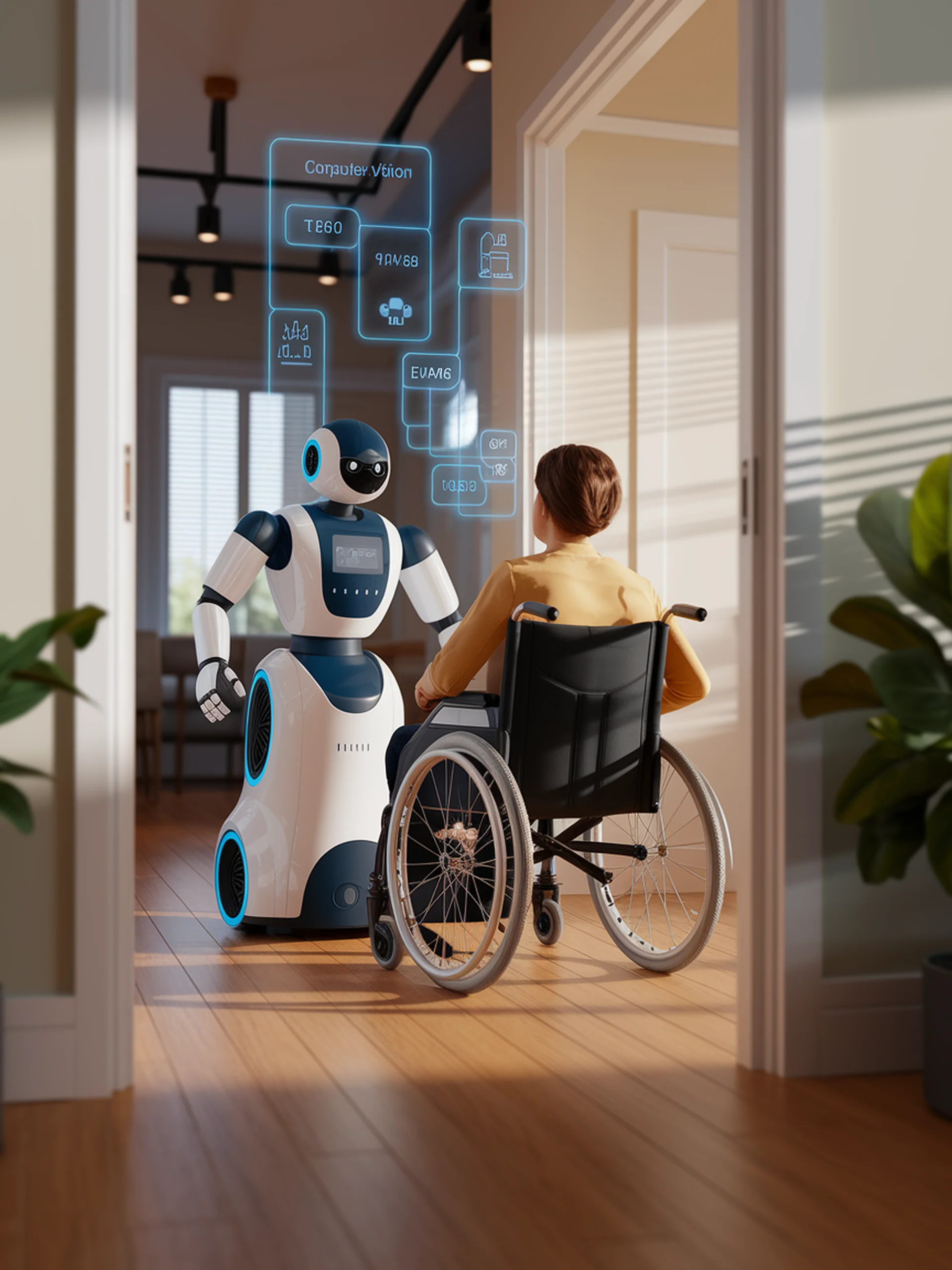 Smart Robots for Accessible Environments