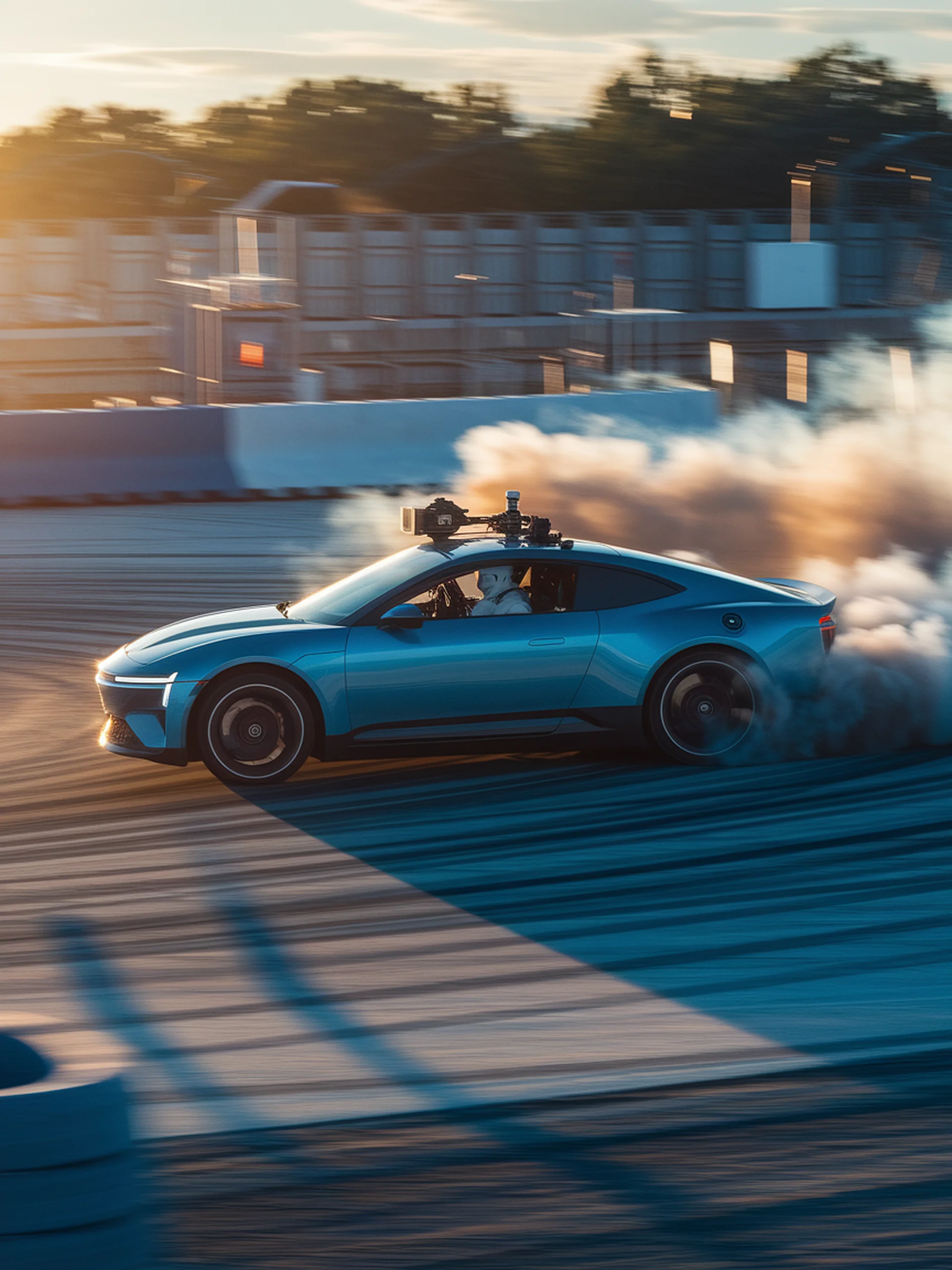 Autonomous Stunt Driving with AI