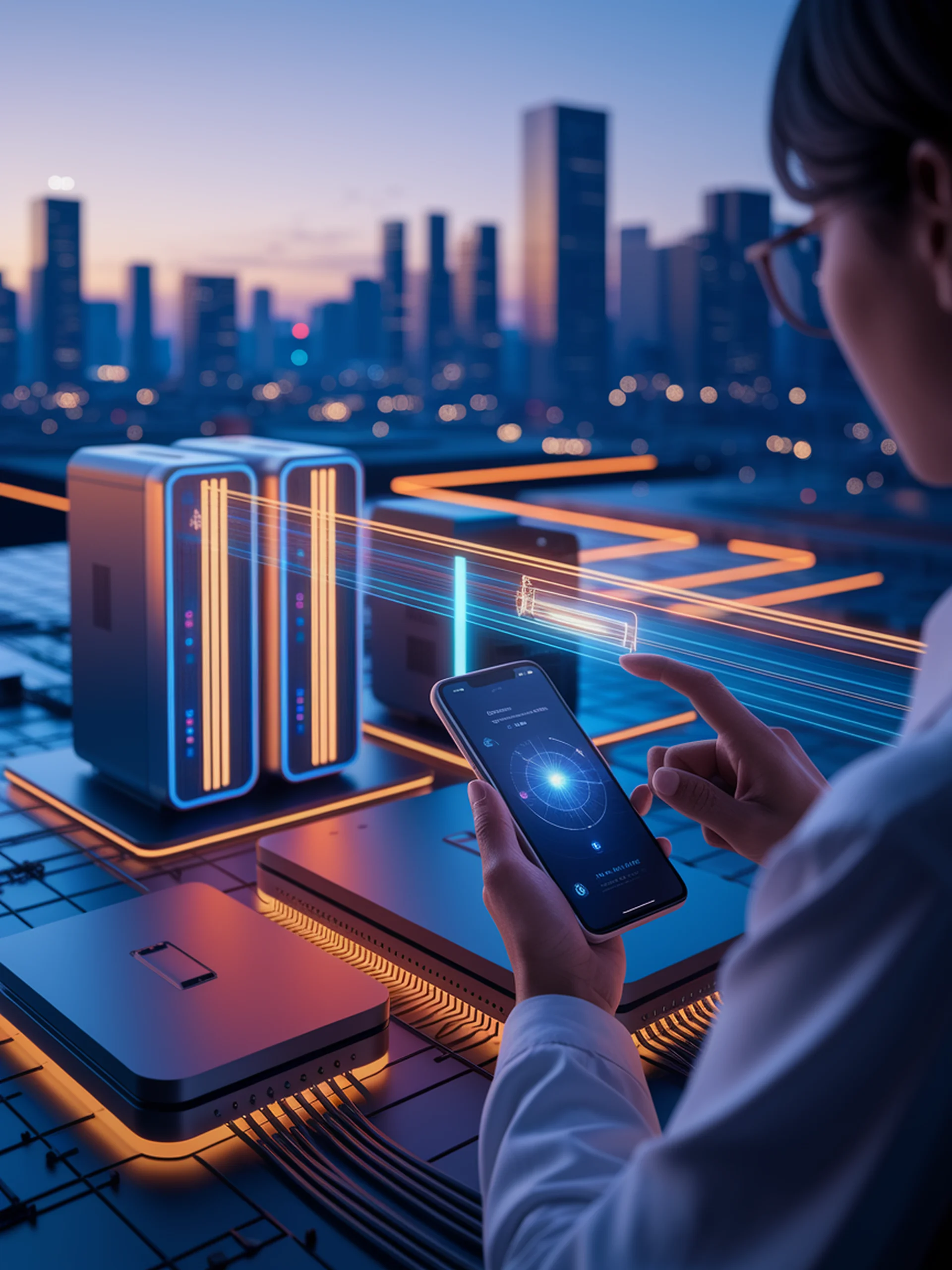 Edge-Powered Mobile AIGC Services