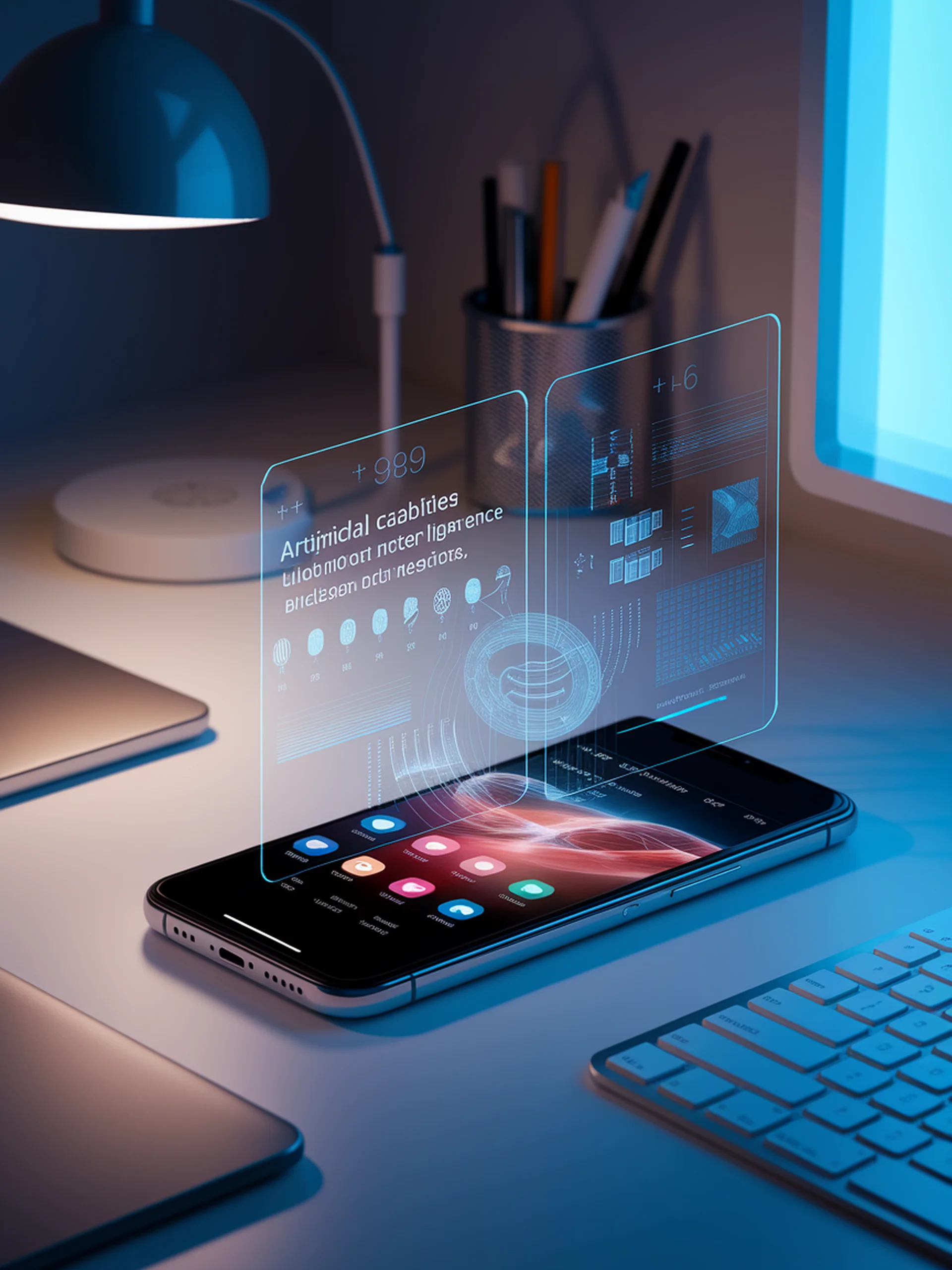 GenieBlue: Mobile-Optimized Multimodal AI