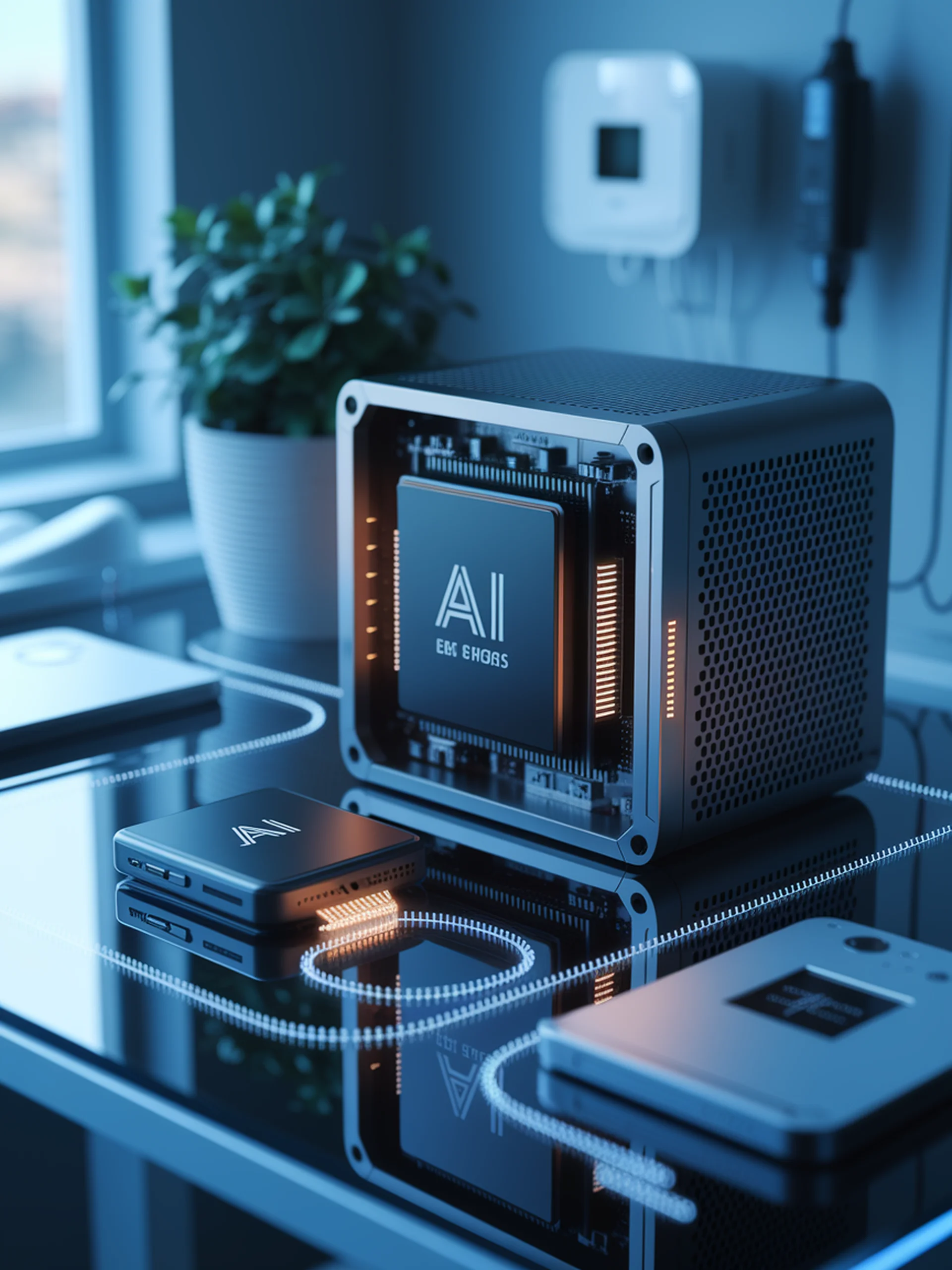 Smart Token Routing for Edge AI