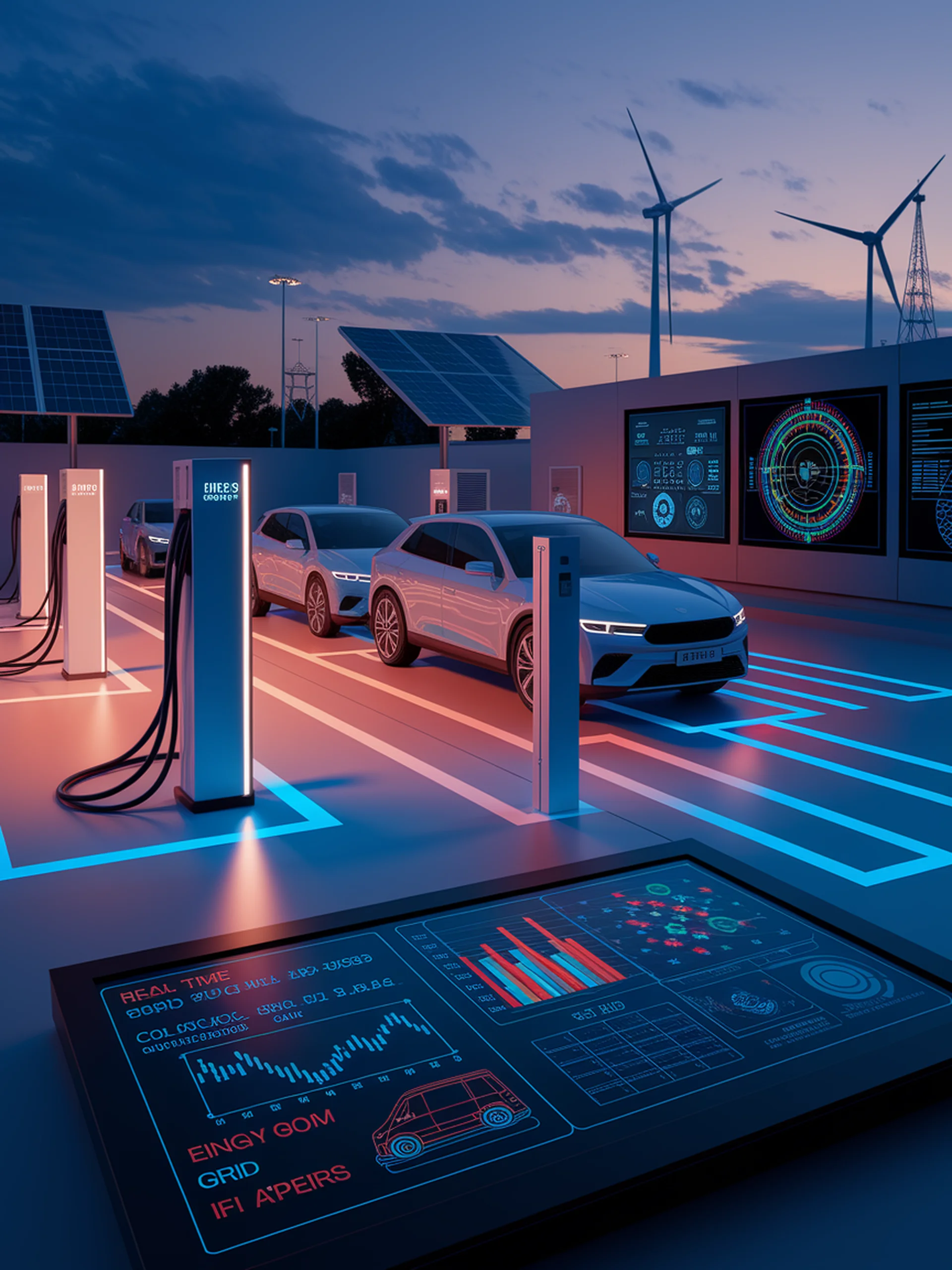Smart EV Charging with AI Digital Twins