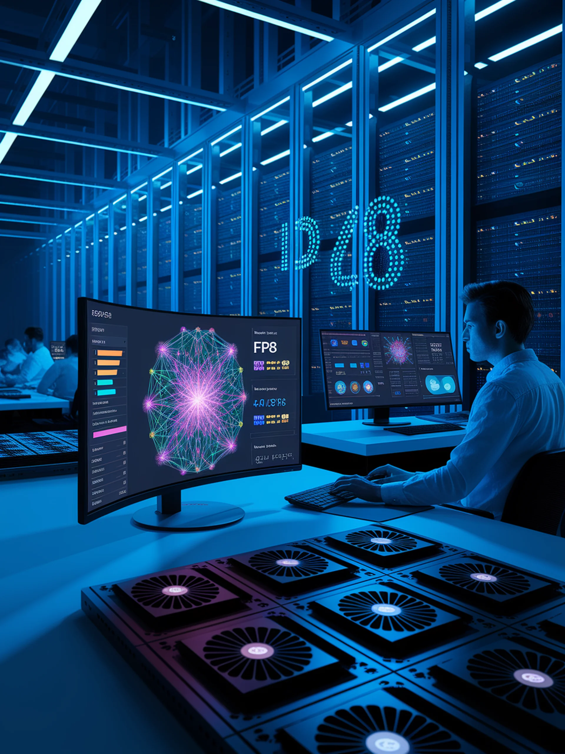 Breaking Barriers: FP8 Training at Trillion-Token Scale