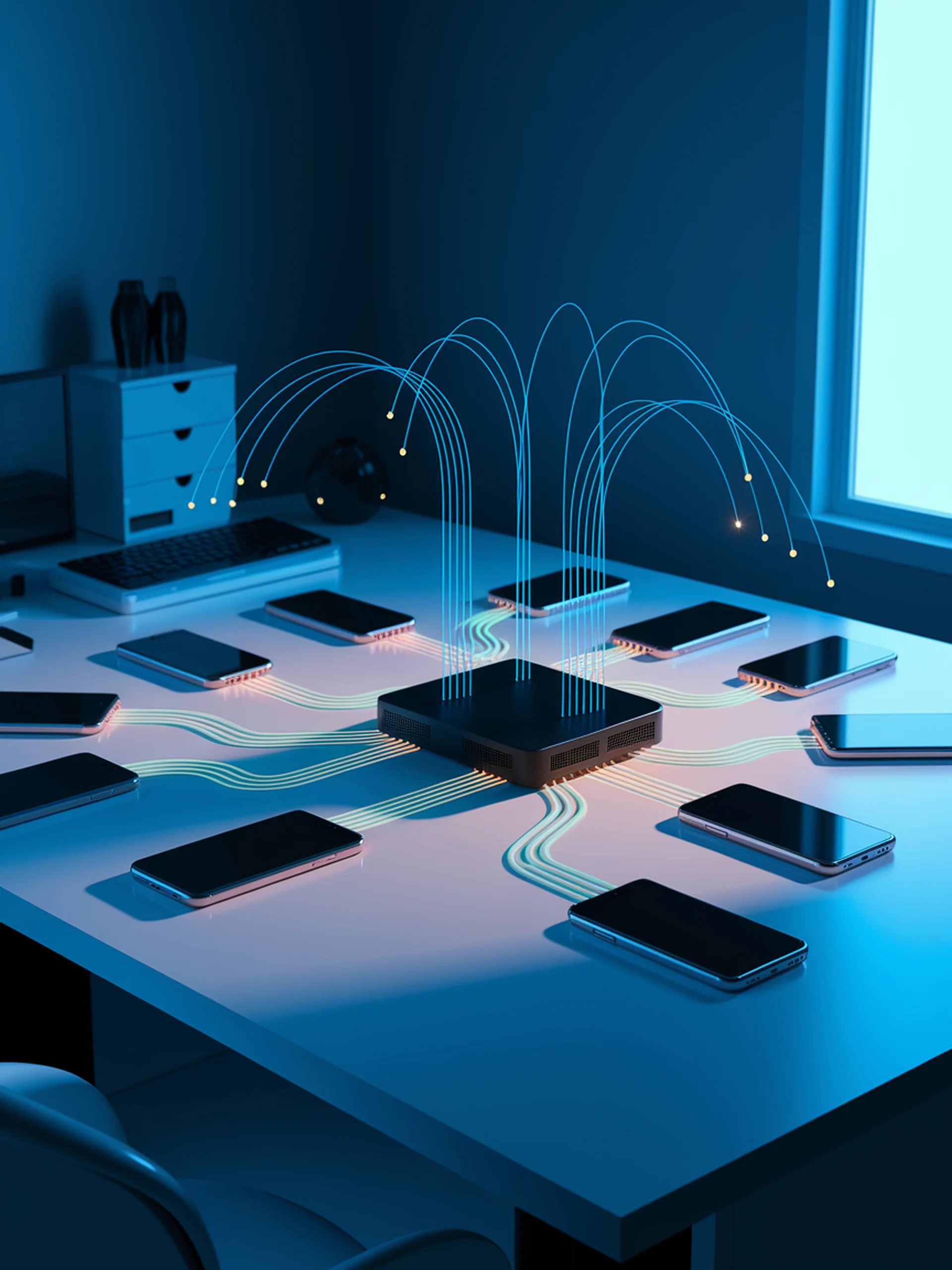 DistRL: Scaling Control Agents for Mobile Devices