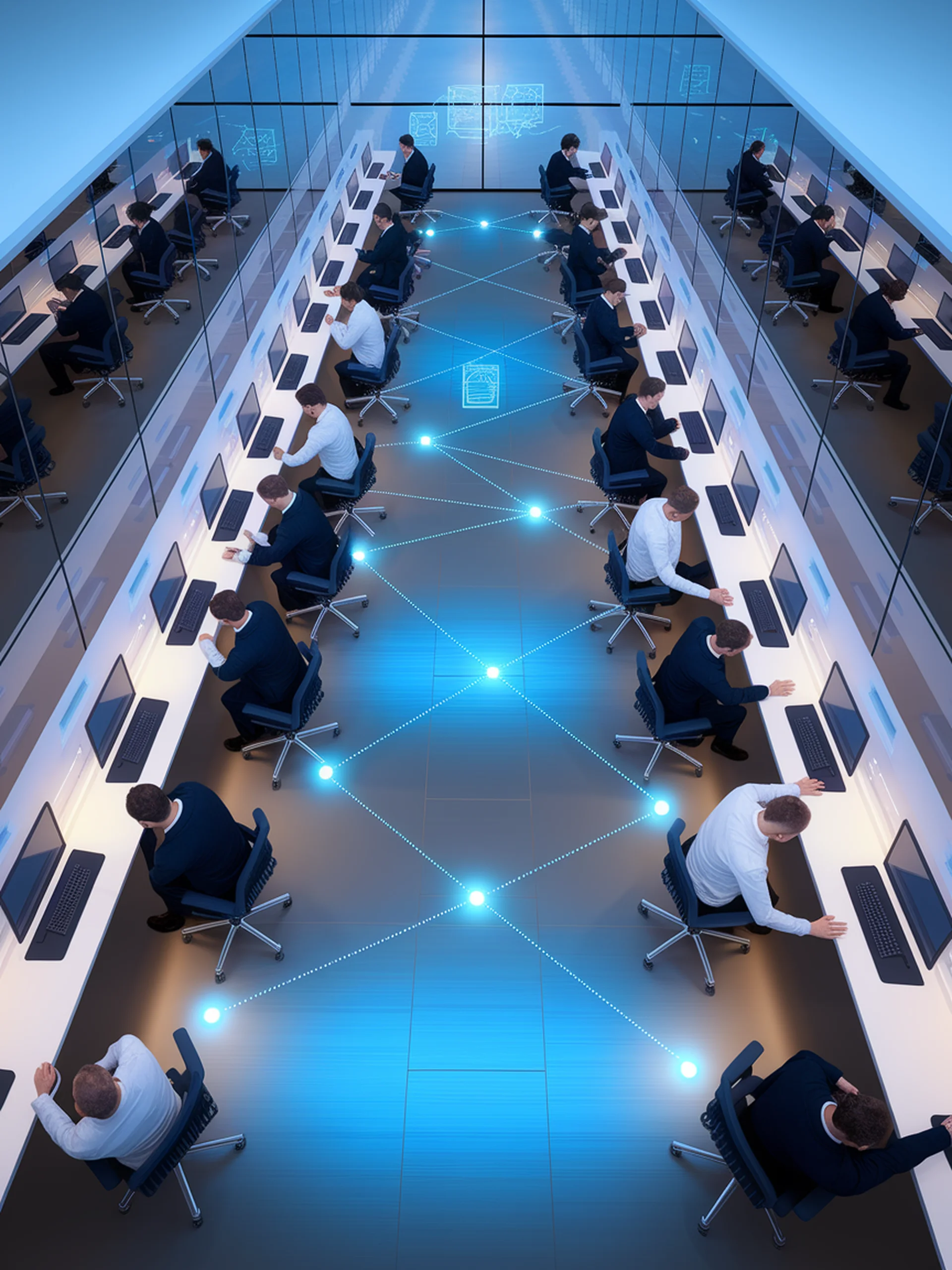 Smart Agent Communication Networks