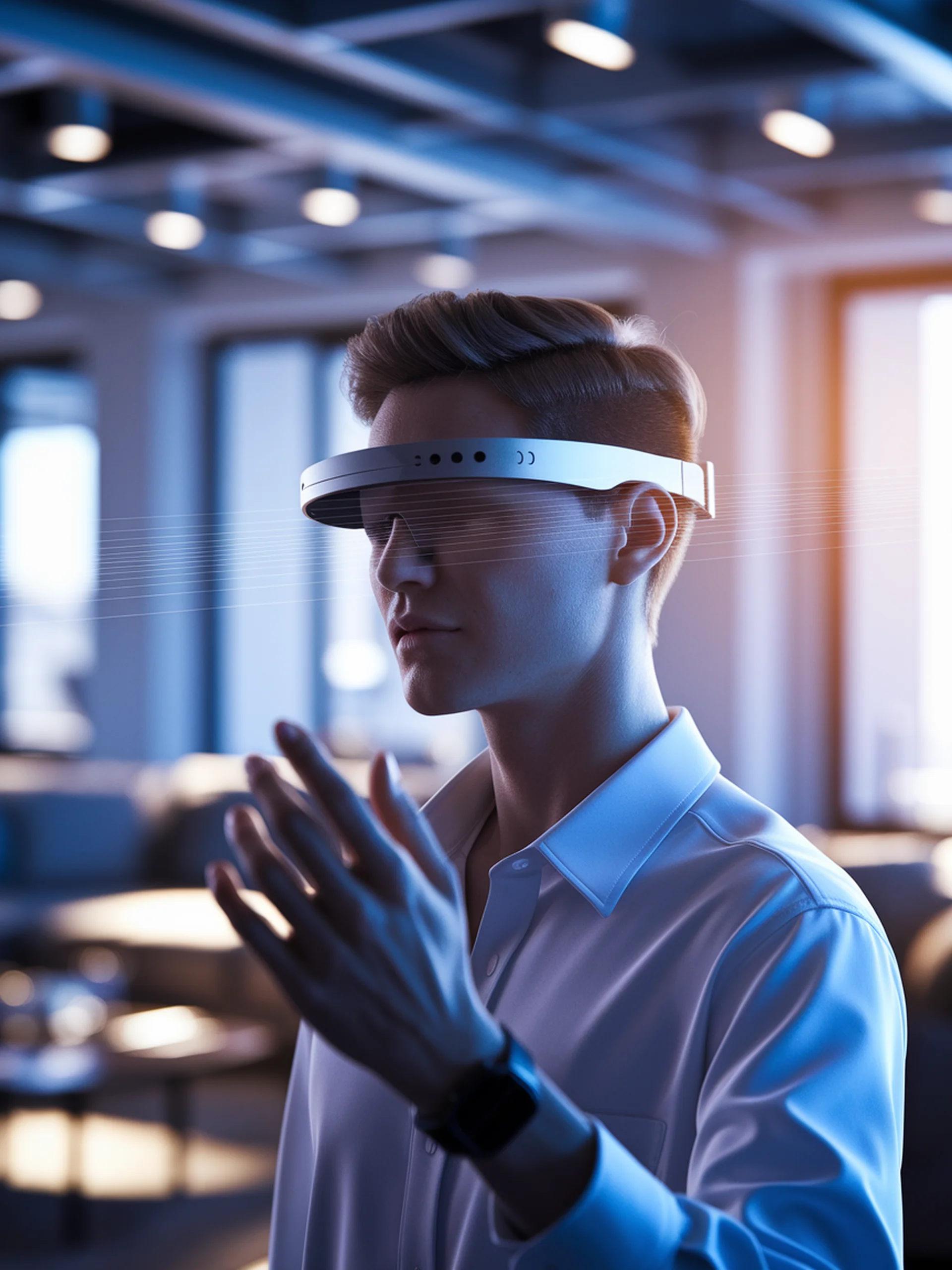 Spatially-Aware LLMs for Wearable Devices