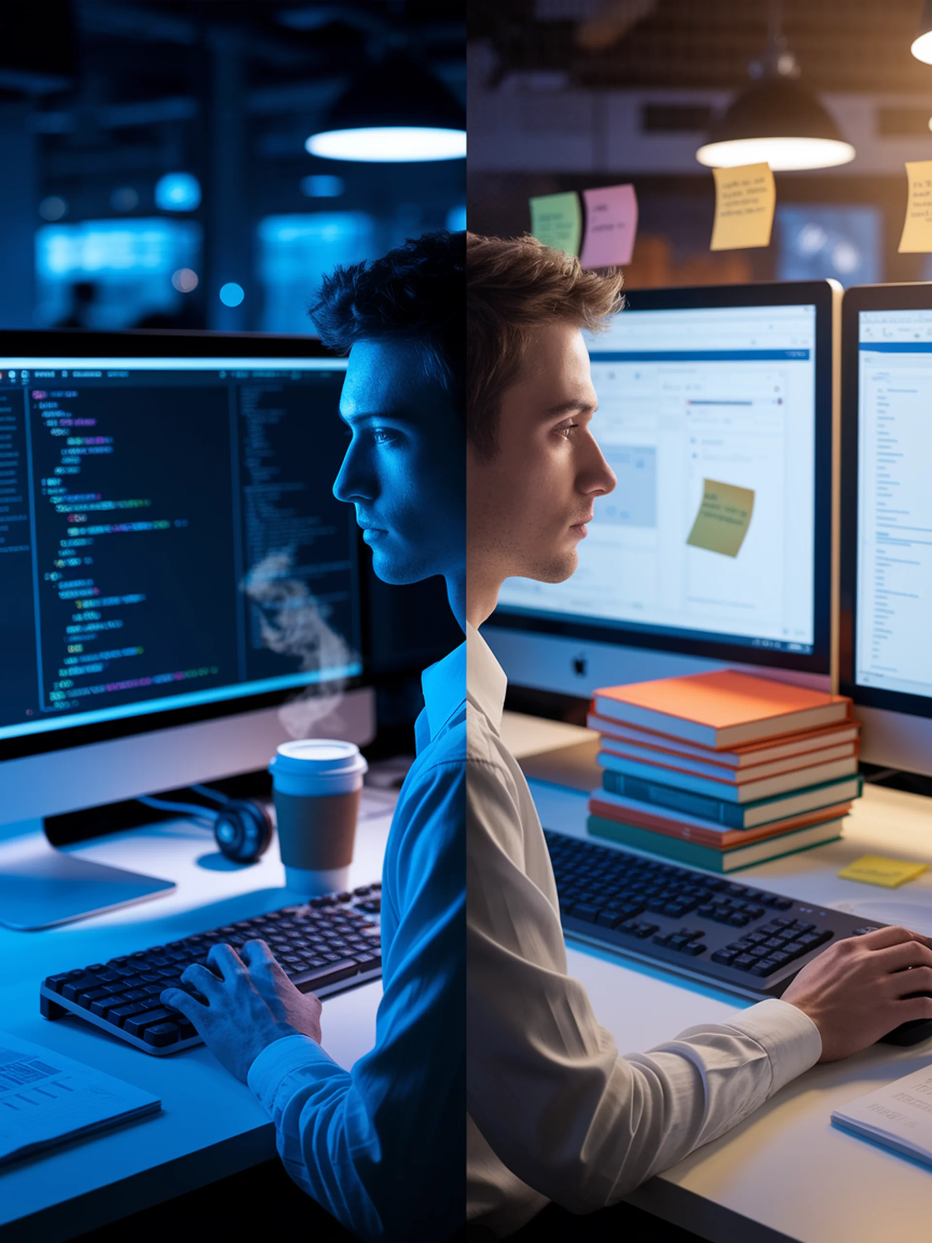 AI vs. Humans: Developer Coding Support Preferences