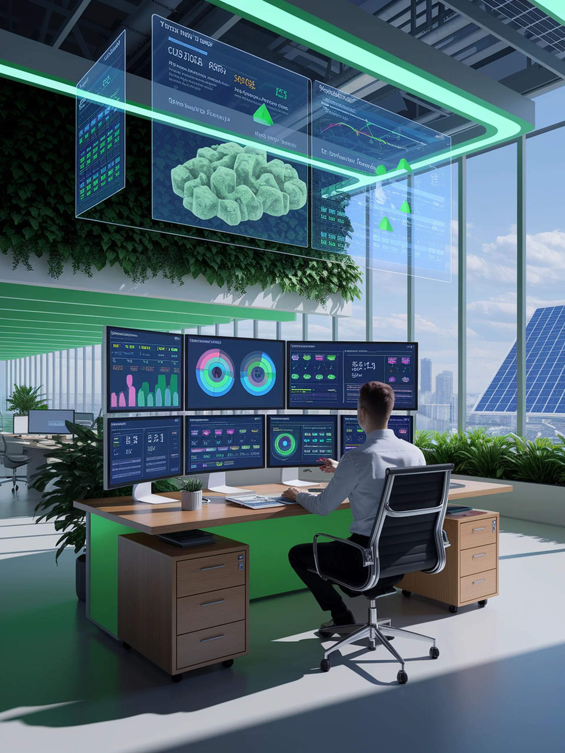 GREEN: AI-Powered Carbon Accounting