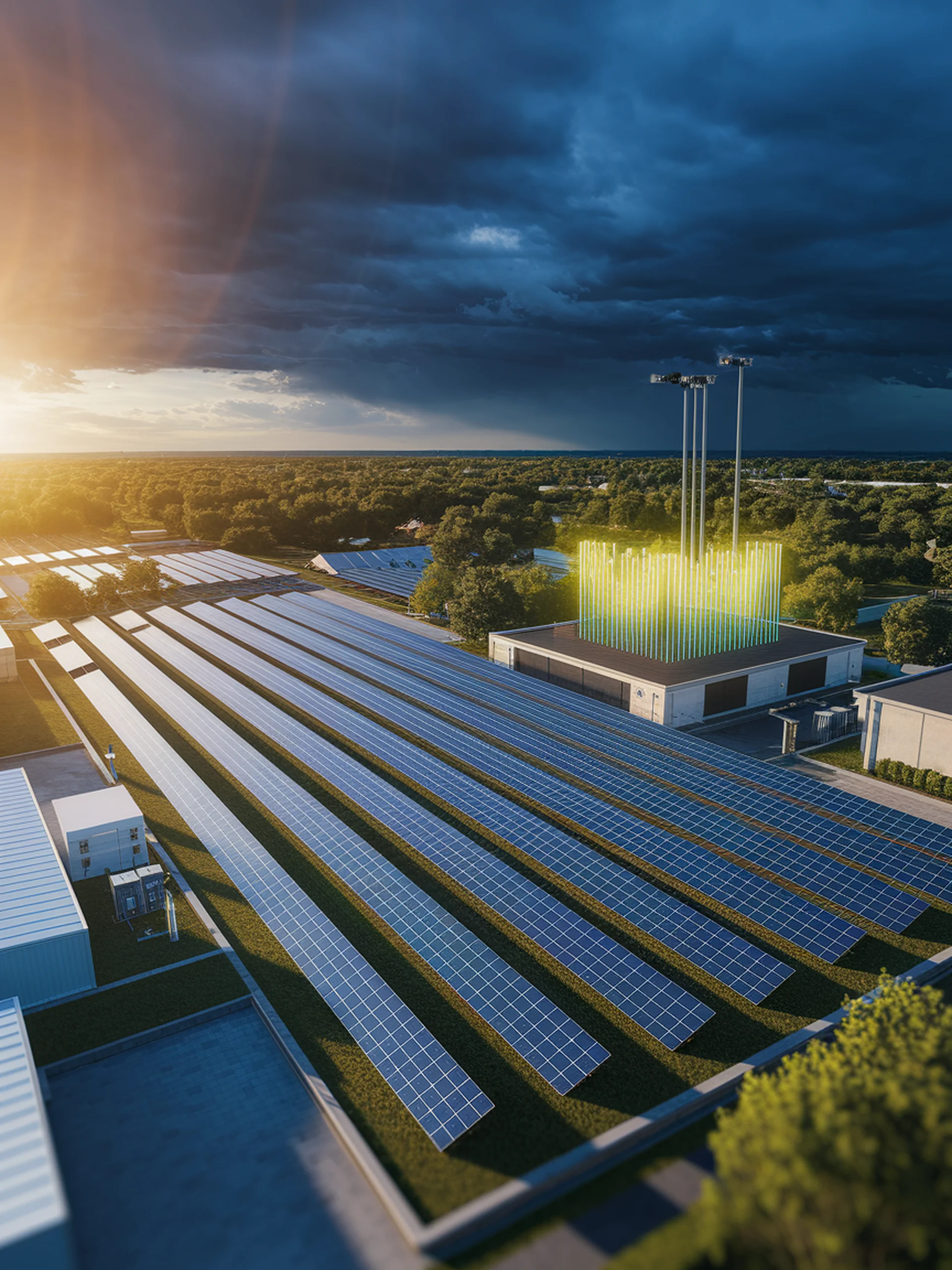 Smart Solar Forecasting with Time-LLM