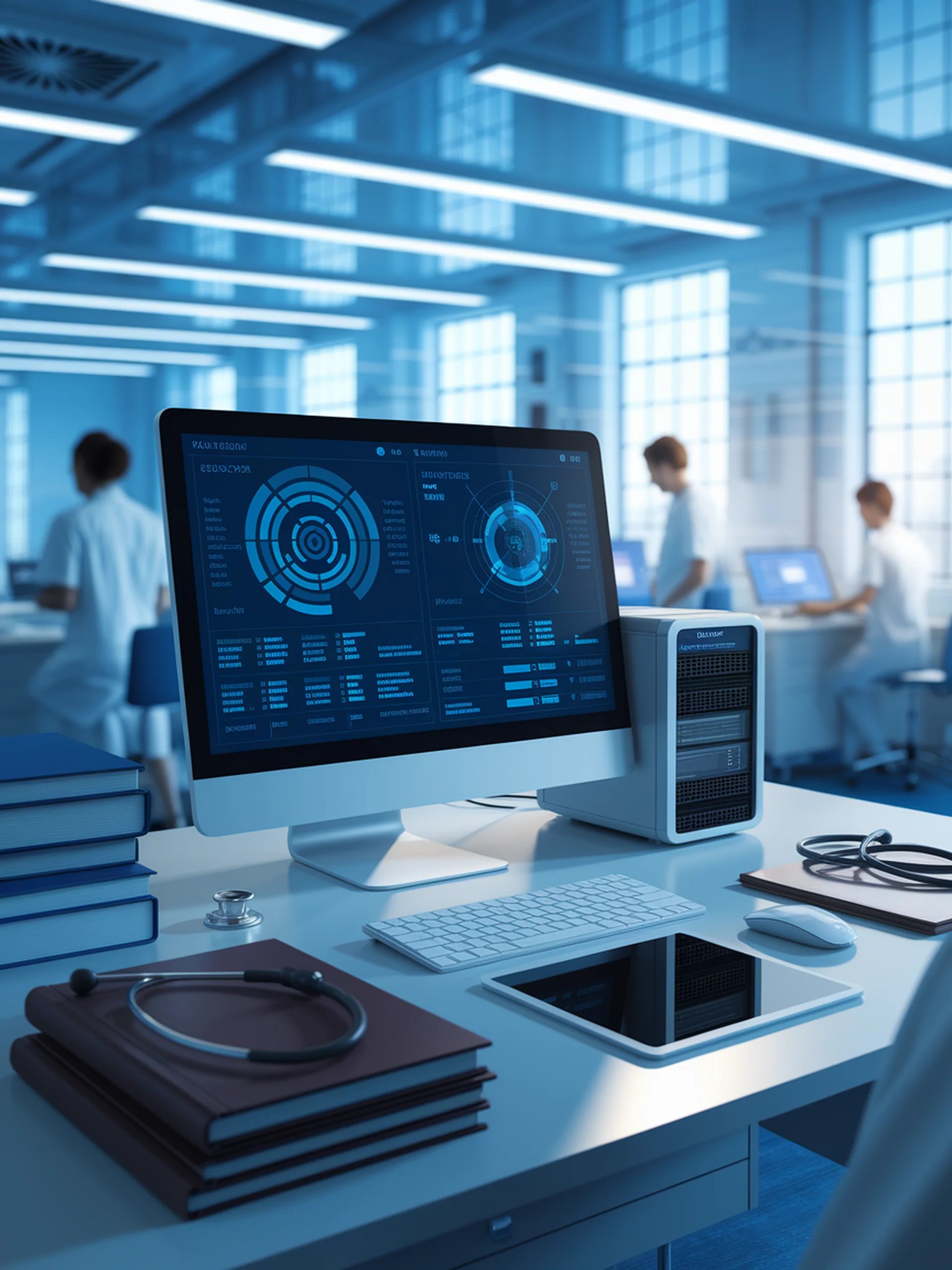 Right-Sizing AI for Medical Records