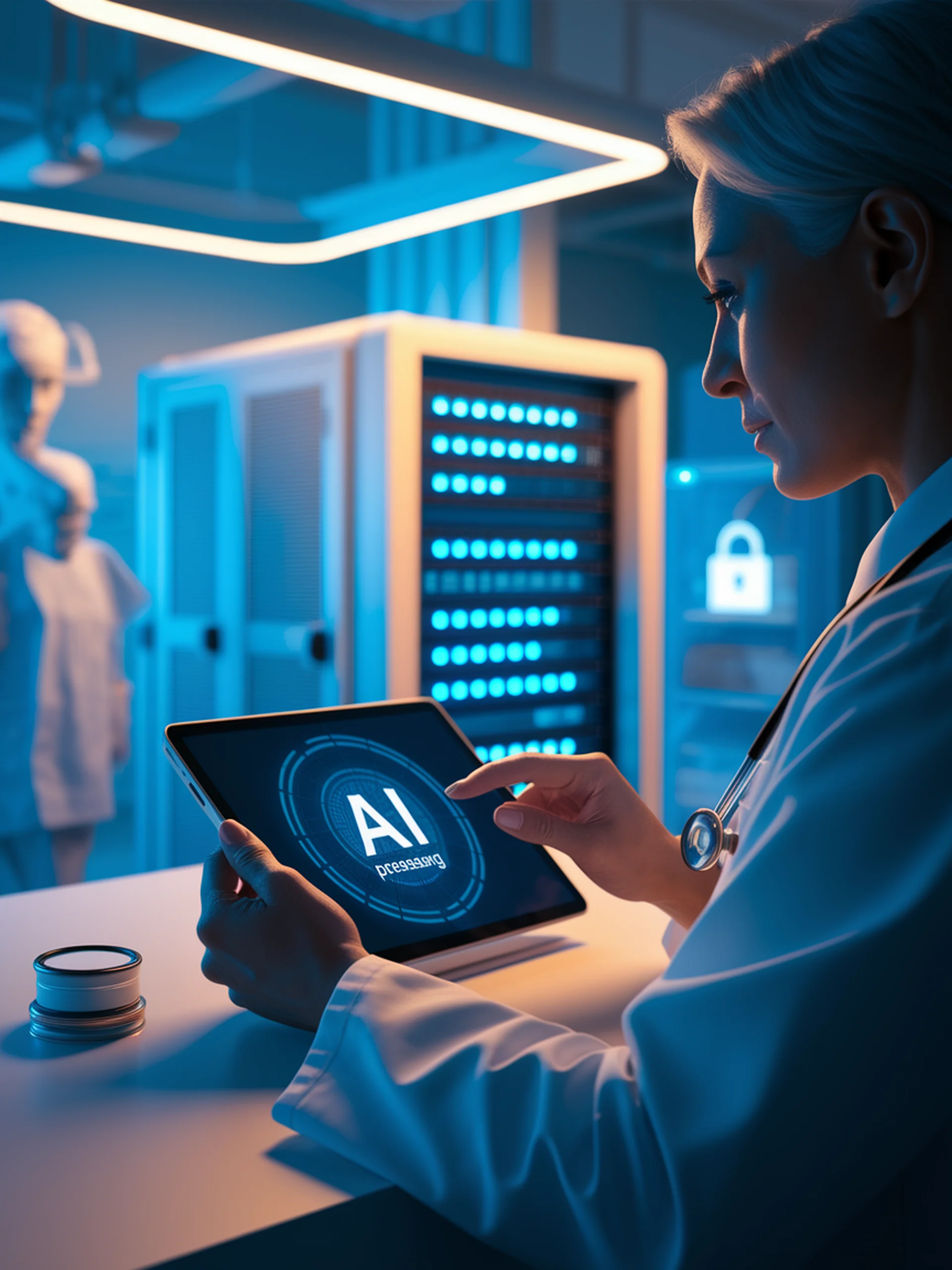 On-Device LLMs for Medical Privacy