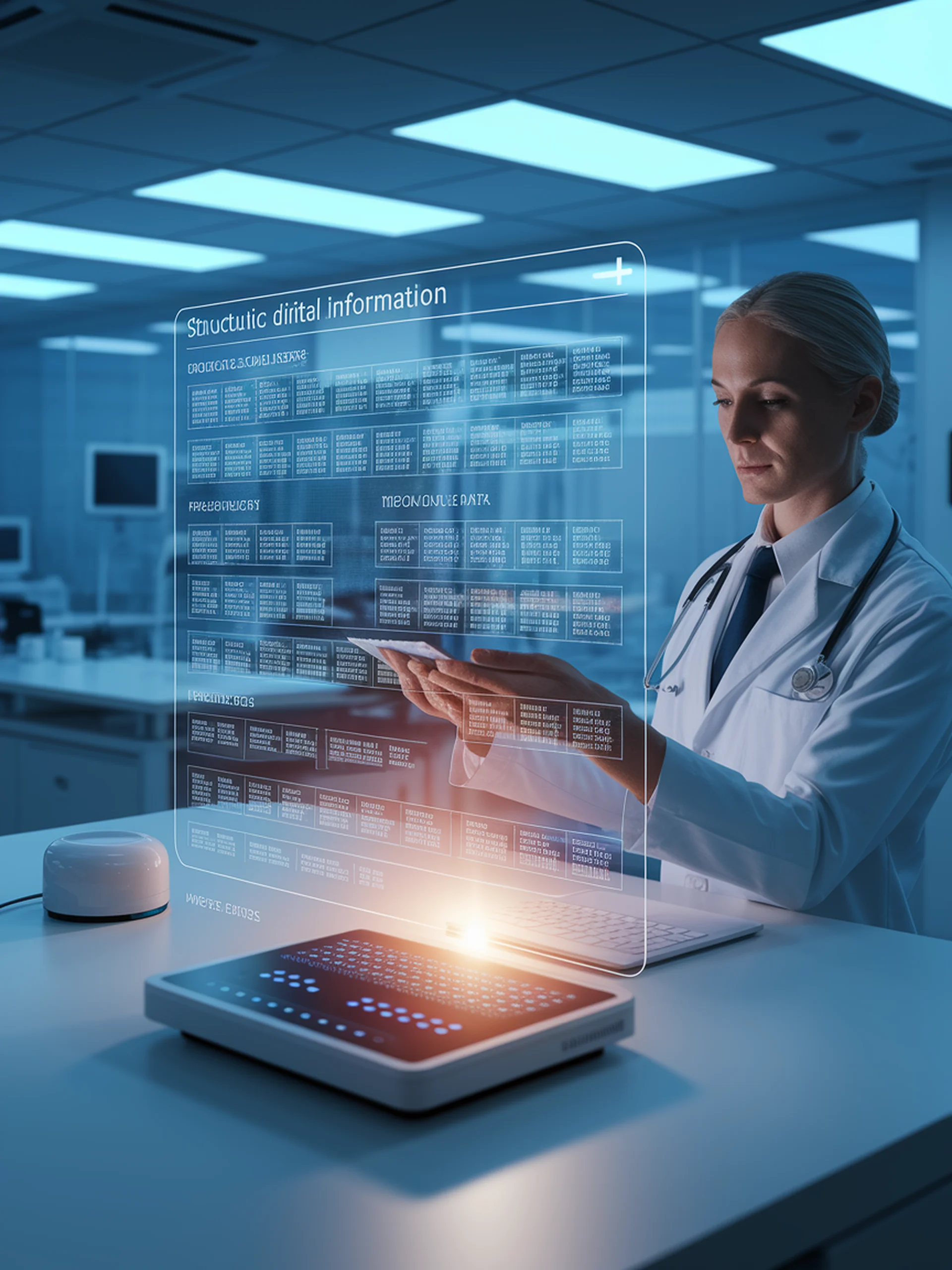 Enhancing Medical AI with Structured Outputs