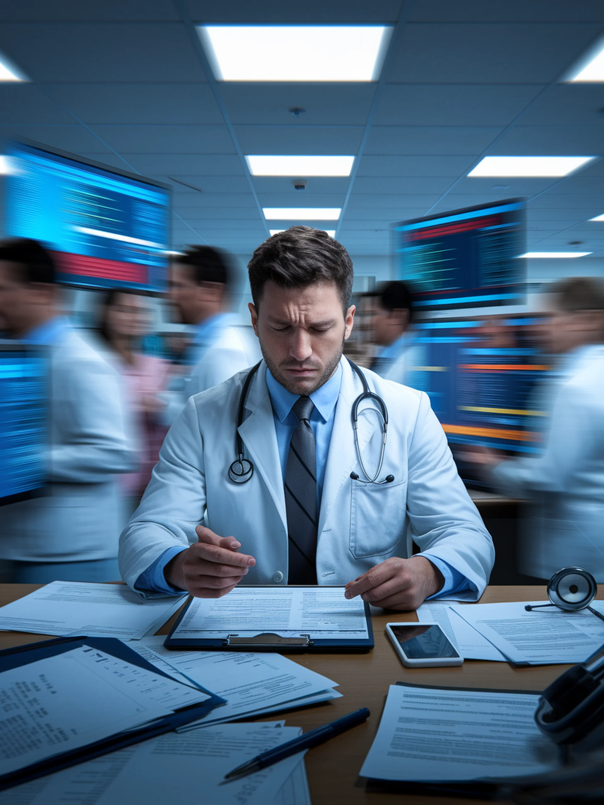 The Distracted Doctor Problem