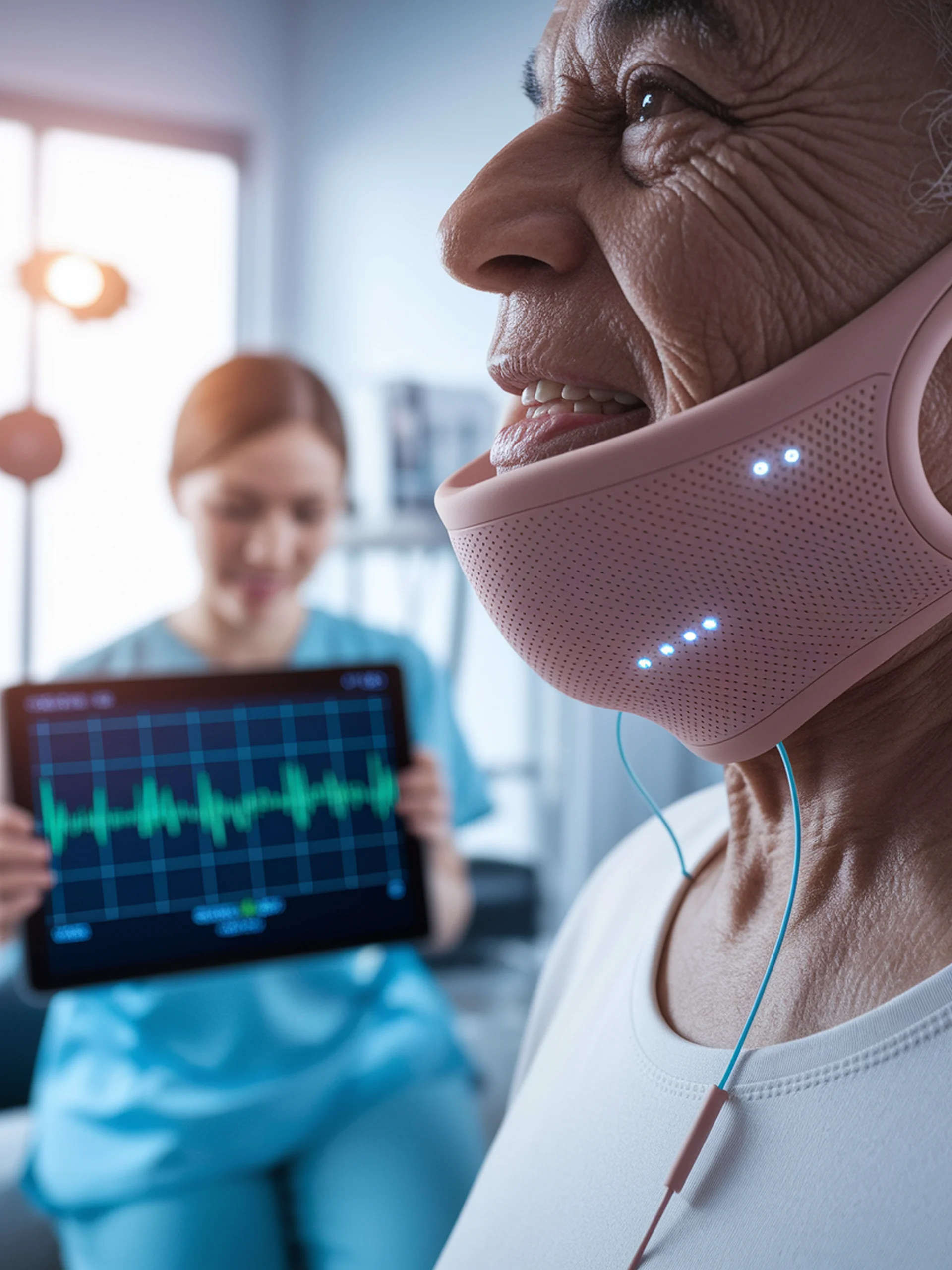 AI-Powered Throat Wearable Restores Natural Speech