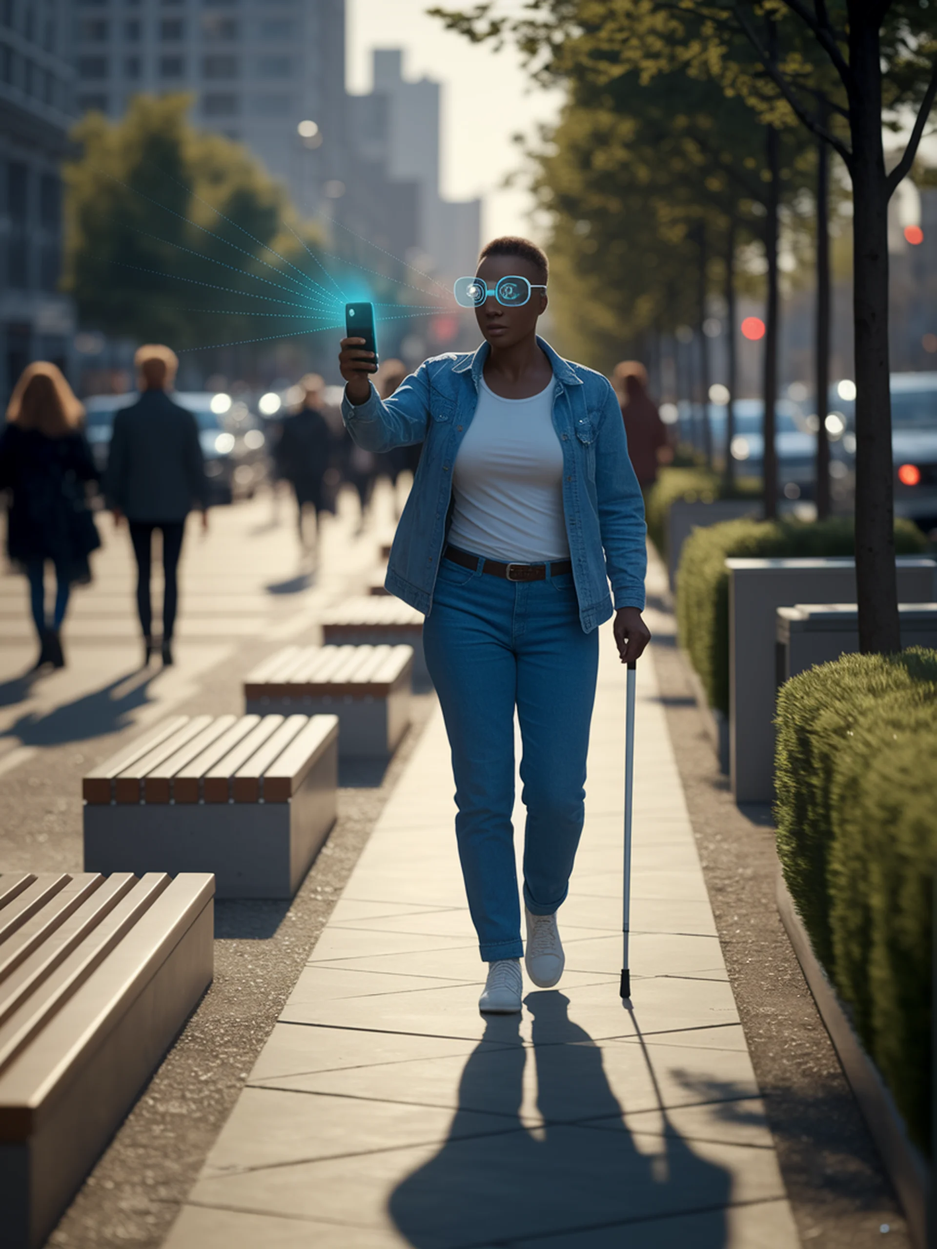 AI-Powered Navigation for the Visually Impaired