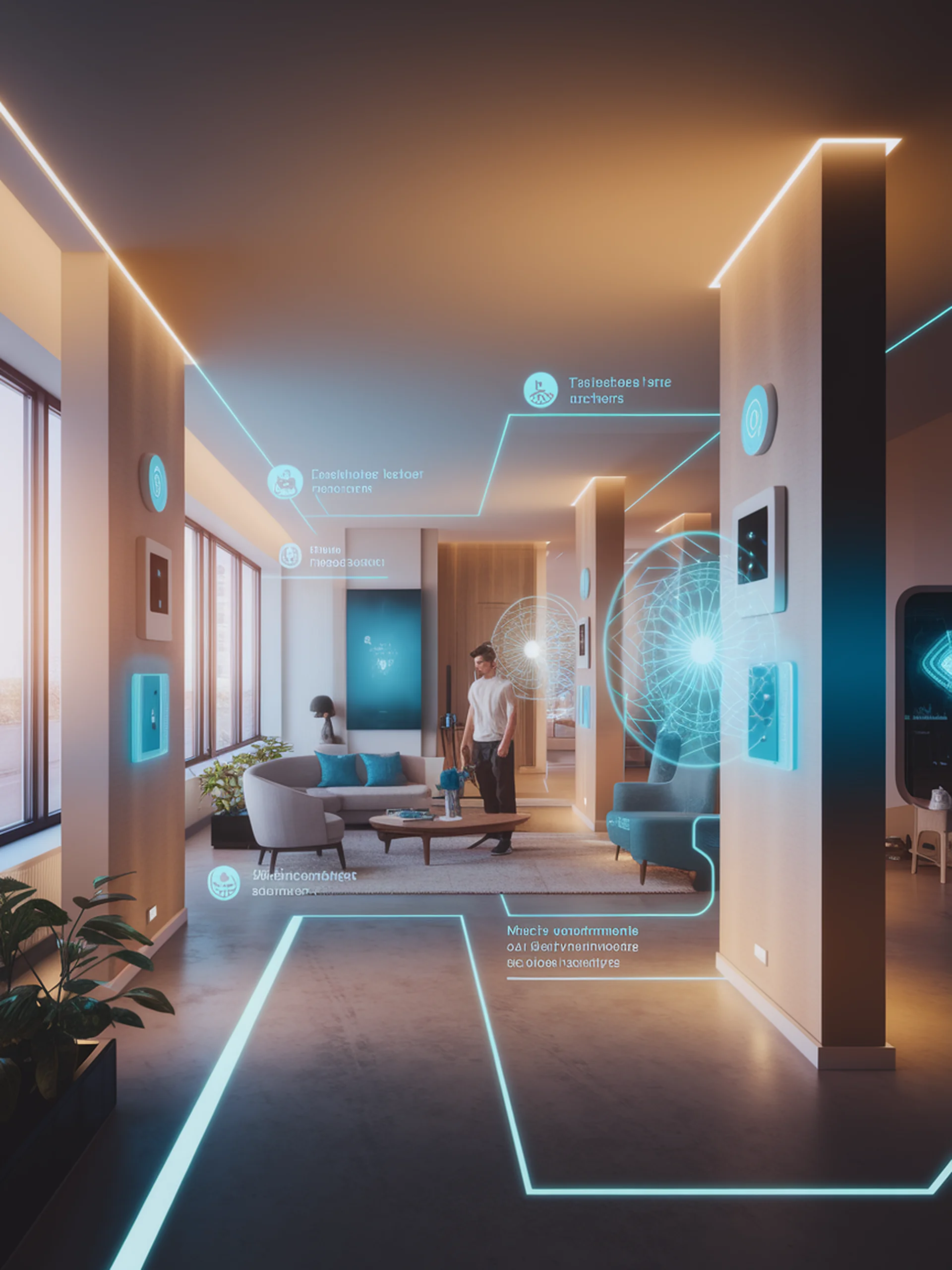 Smart Environments Enhanced by Context-Aware AI