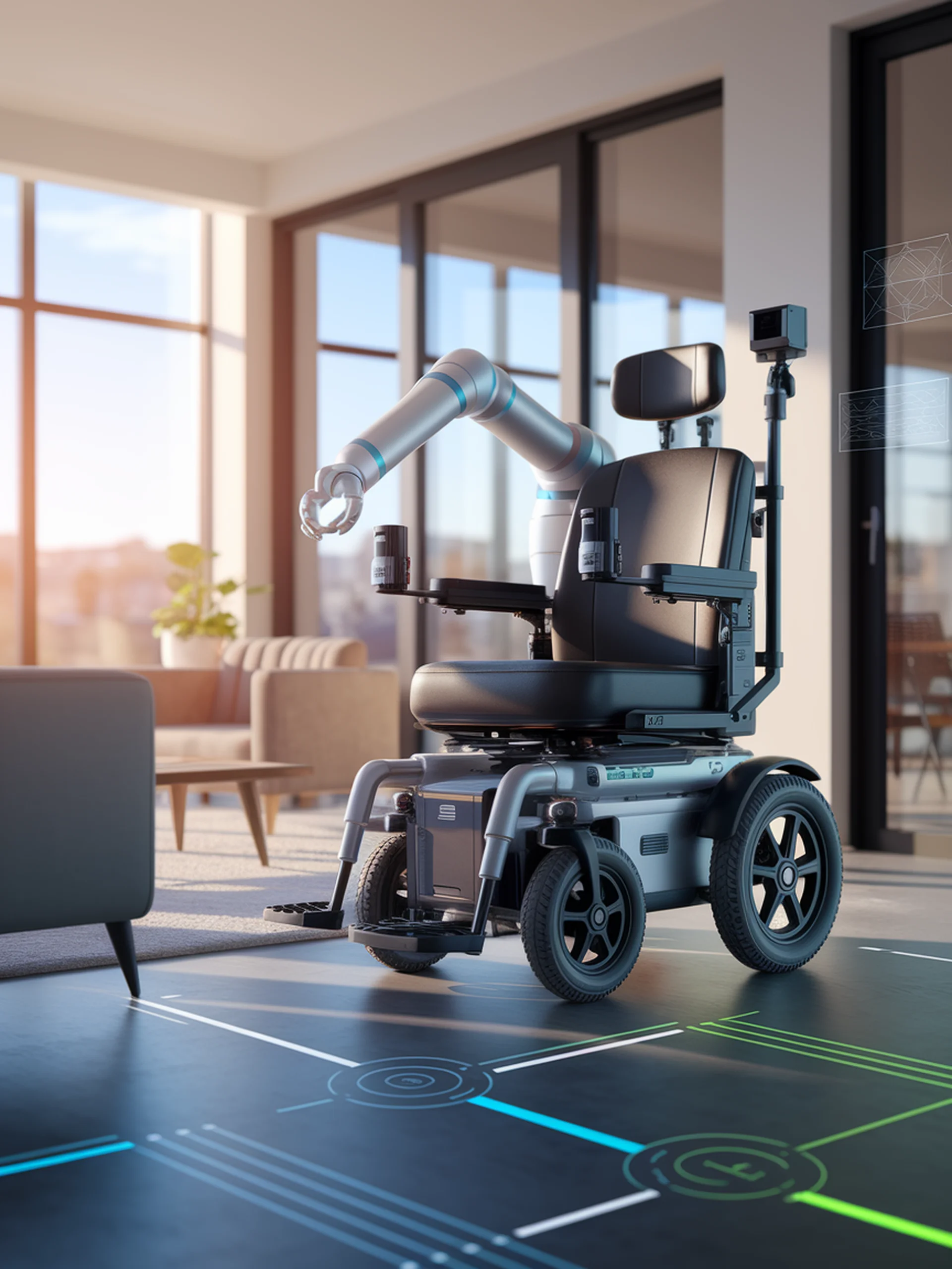 AI-Powered Scene Understanding for Assistive Robots