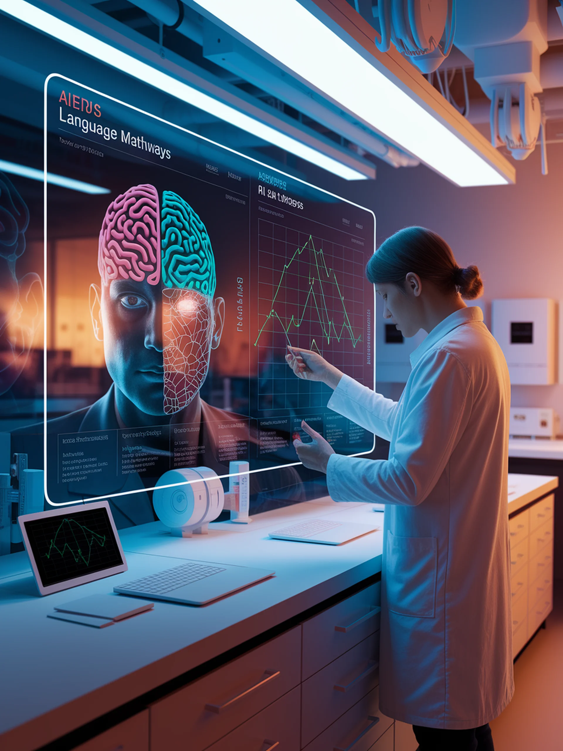 Cognitive Signals Meet AI Language Models