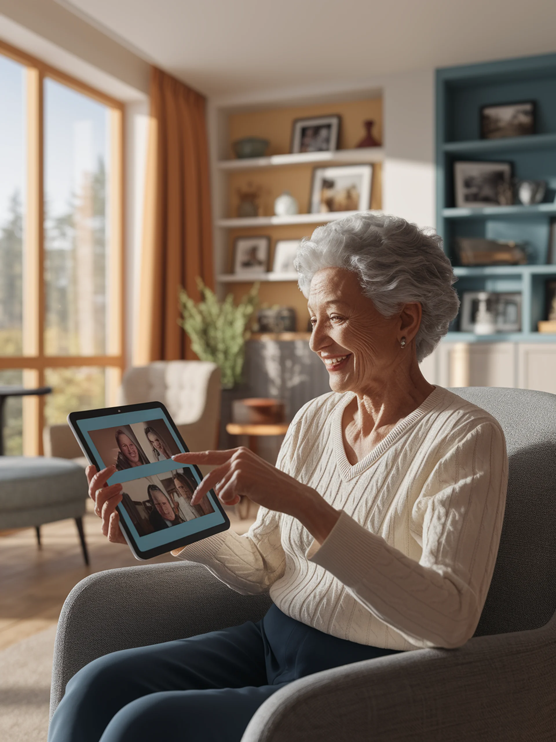 Digital Reminiscence for Relocated Seniors
