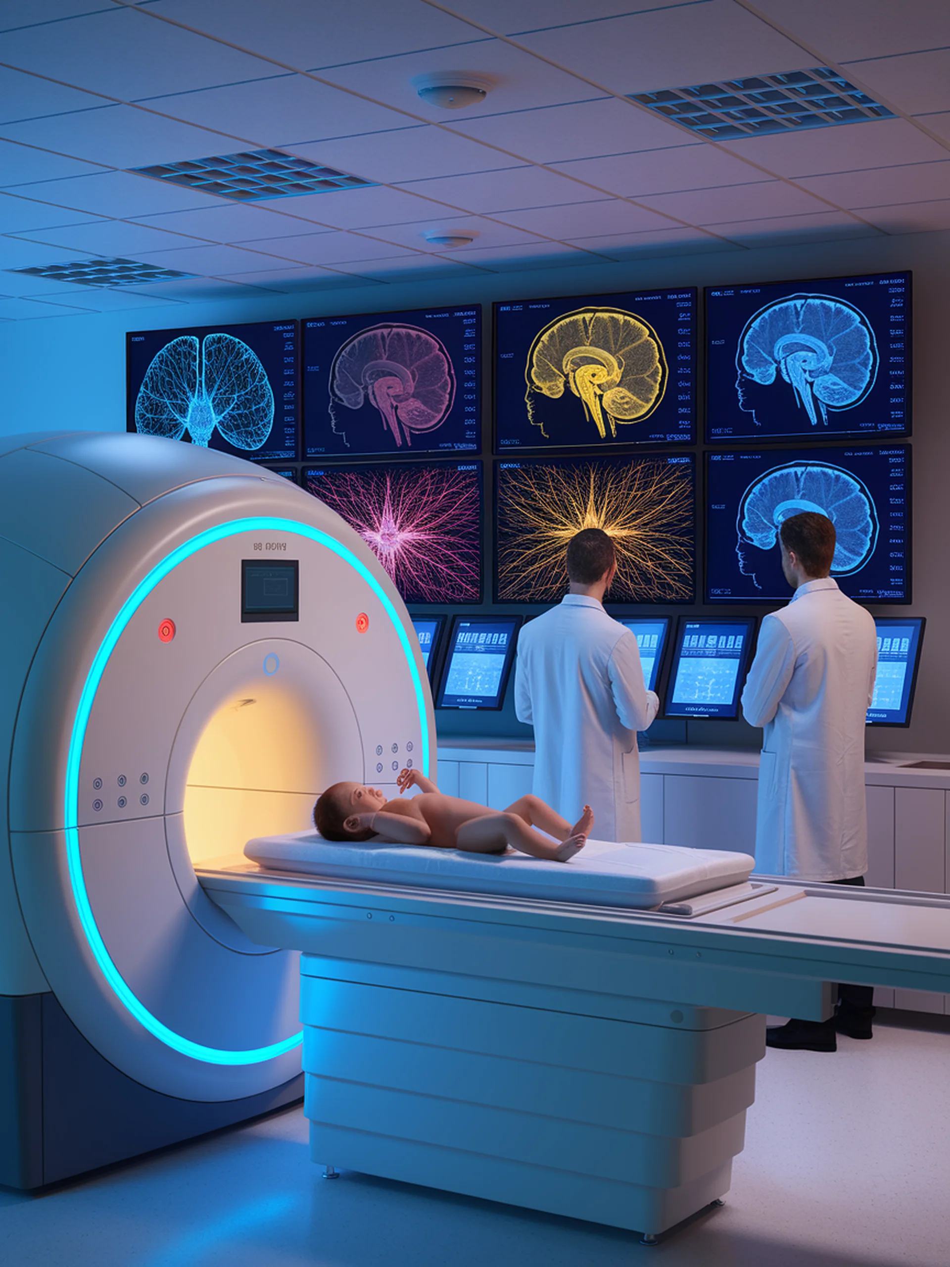 Predicting Infant Brain Development with AI