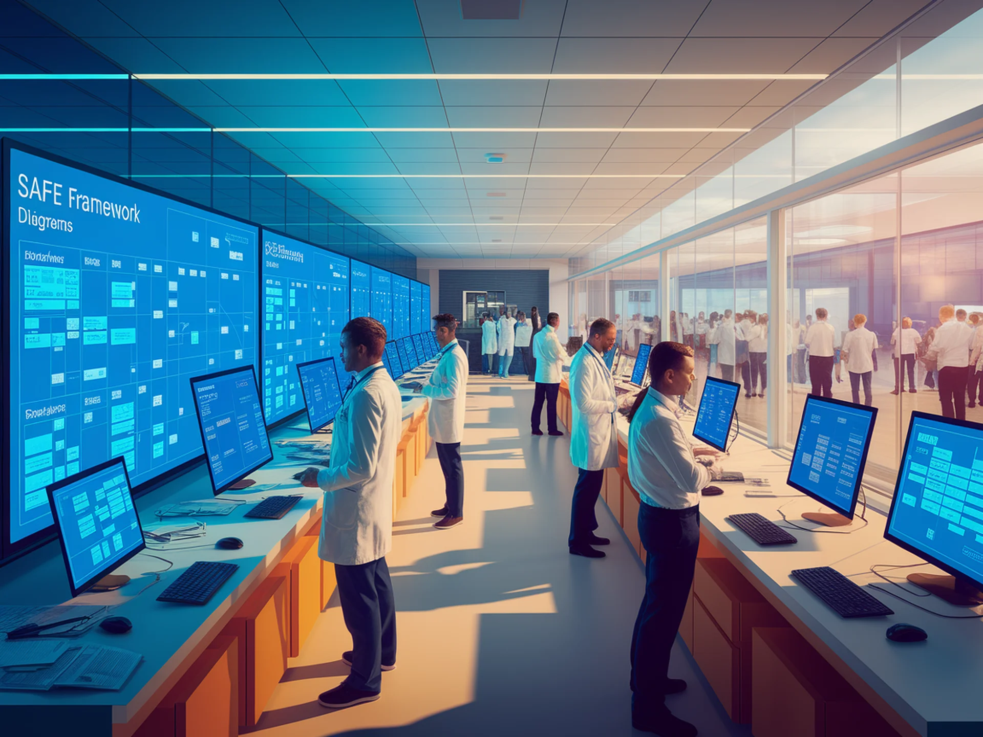 Implementing SAFe in Hospital Environments