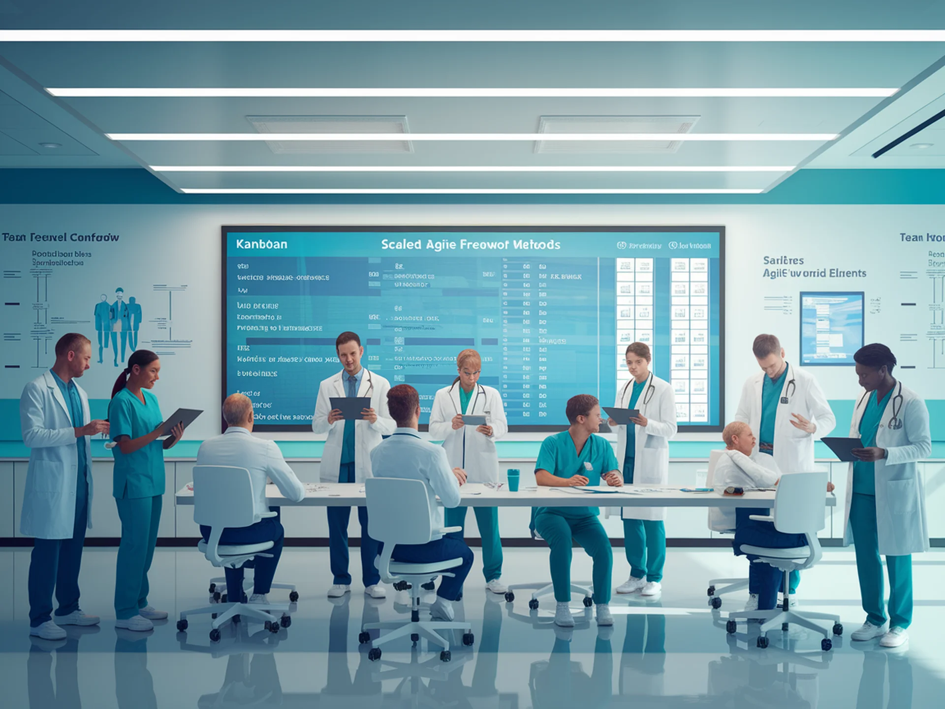 SAFe Roles and Artifacts in Healthcare Settings