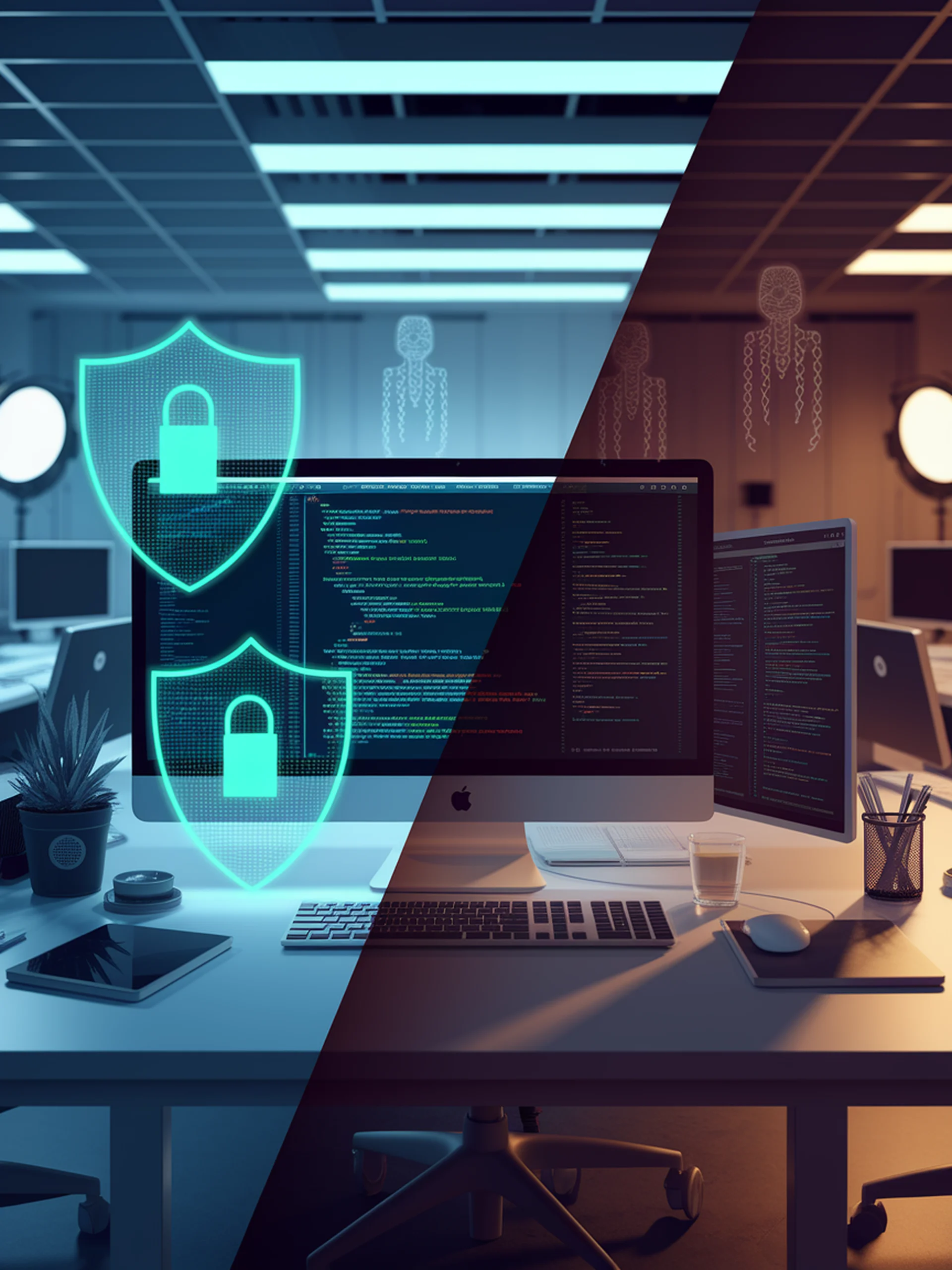 LLMs in Code Security: A Double-Edged Sword