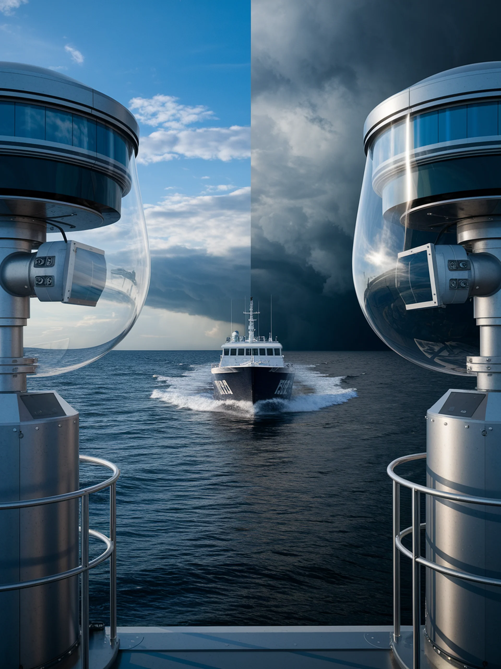 Weather-Adaptive Maritime Security Systems