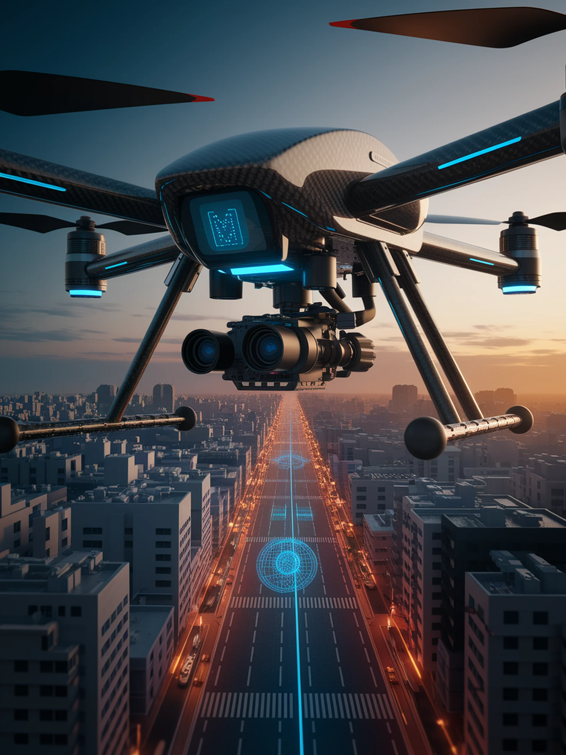 LLM-Powered Aerial Surveillance