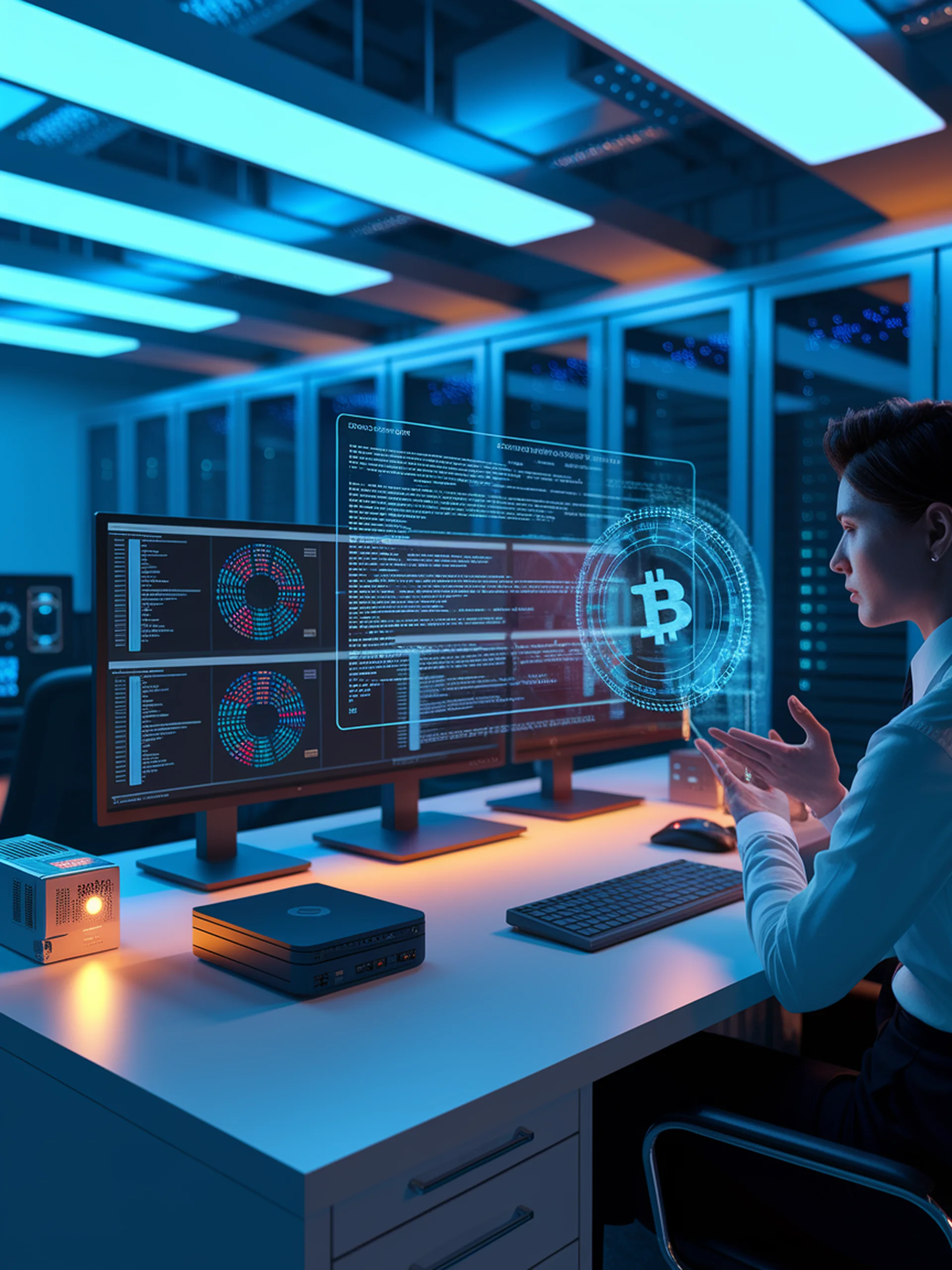 Enhancing Blockchain Security with AI