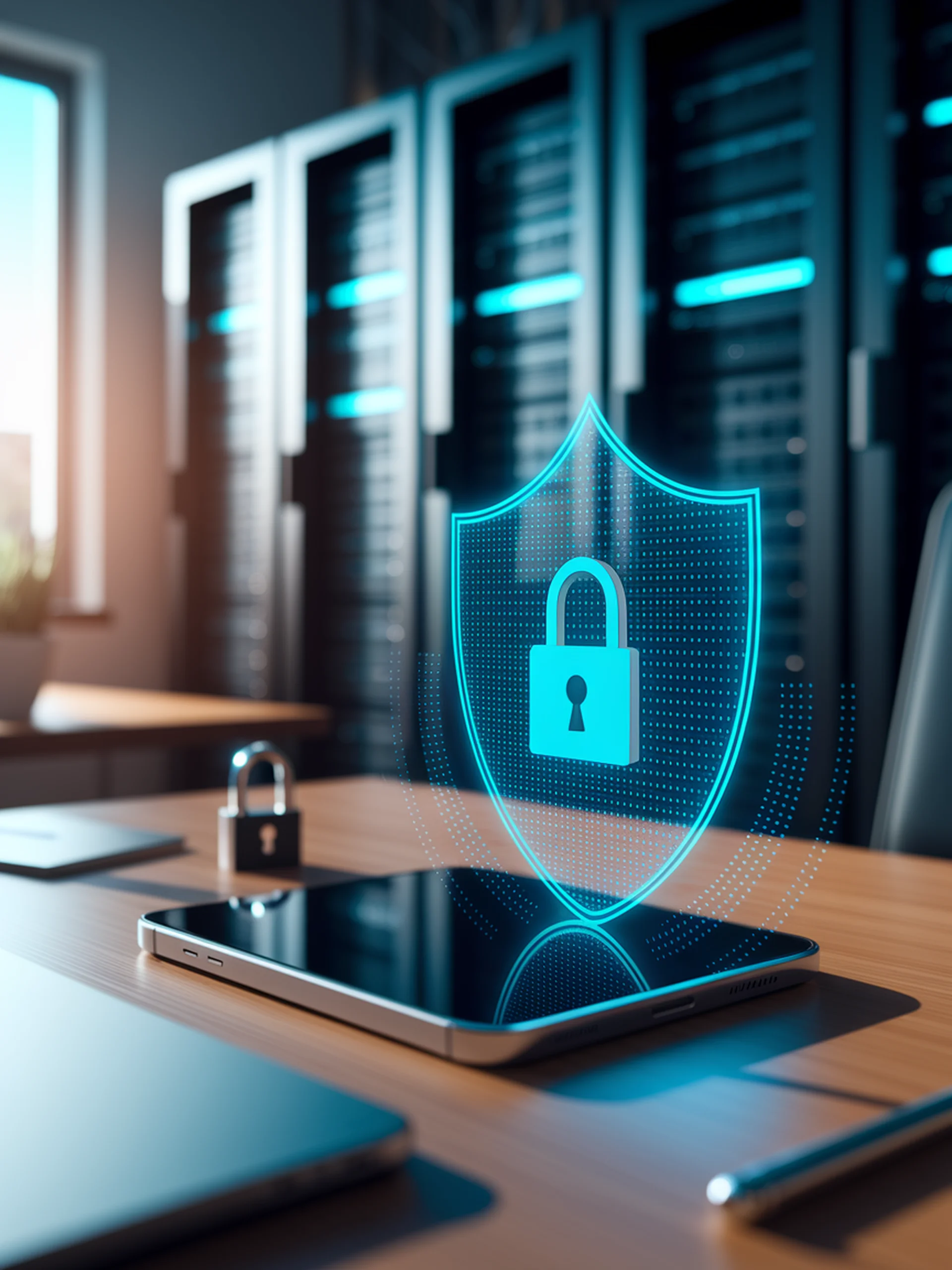 Secure LLM Adaptation on Edge Devices
